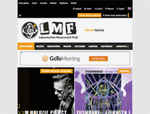 Tablet Screenshot of laboratoriummuzycznychfuzji.com